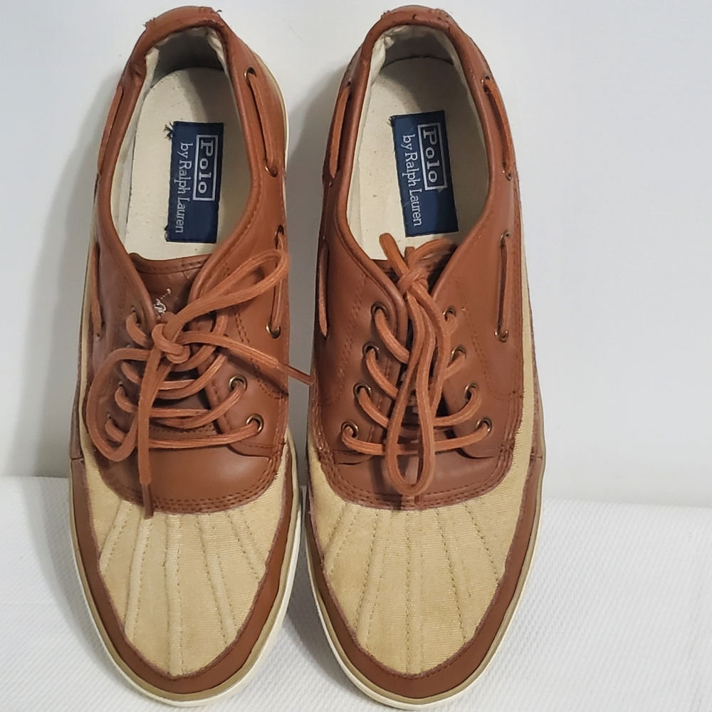 POLO Ralph Lauren Parkstone Loafers Boat Shoes Size 13